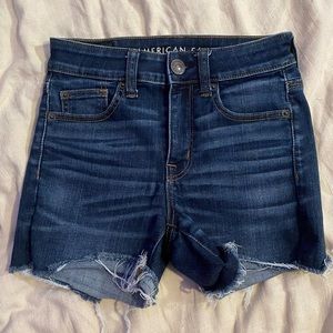 American eagle jean shorts